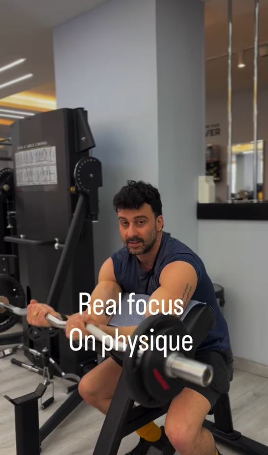 Alpha Fit Club member at the gym