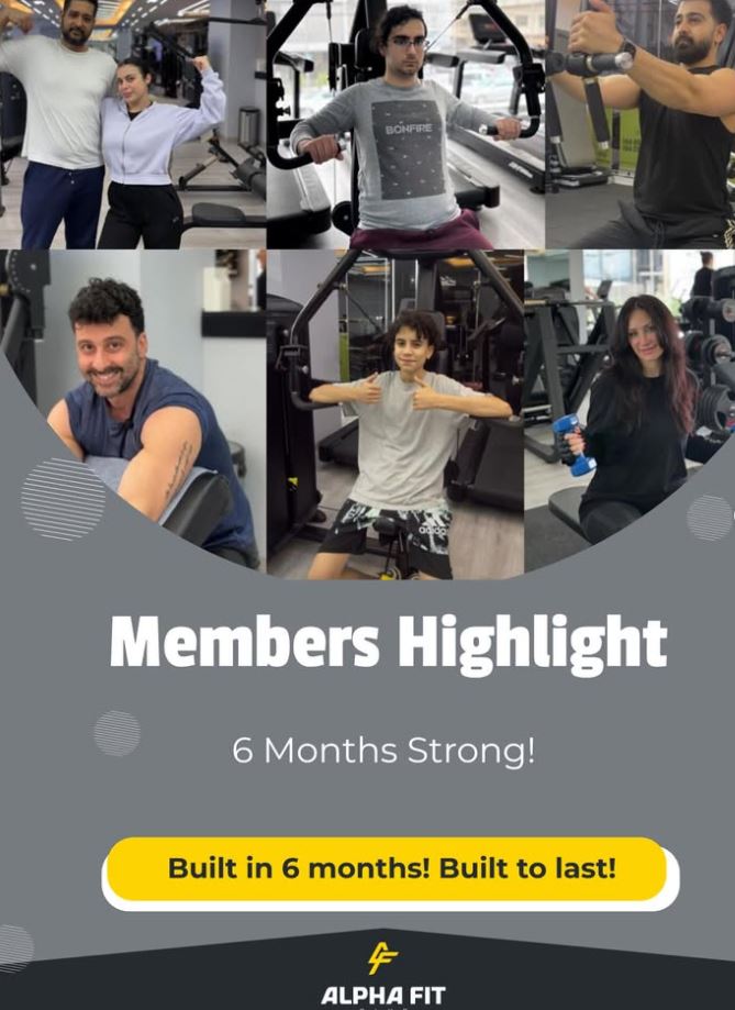 Mahmoud, Alpha Fit Club member